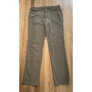 Lululemon‎ Mens Tan ABC Classic-Fit 5 Pocket Pant sz 36